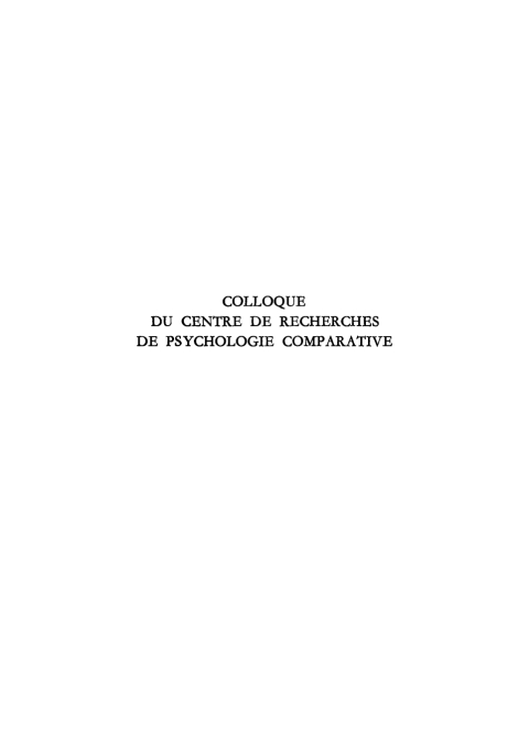 Cover image for book Problèmes de la personne