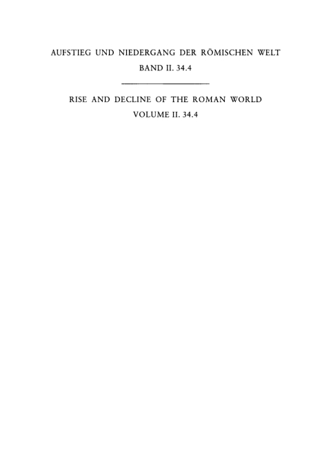Cover image for book Sprache und Literatur. Einzelne Autoren seit der hadrianischen Zeit und Allgemeines zur Literatur des 2. und 3. Jahrhunderts (Forts.)