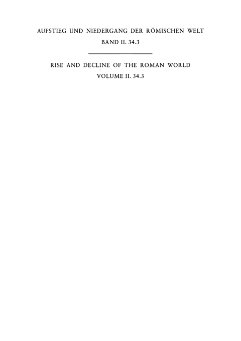 Cover image for book Sprache und Literatur. Einzelne Autoren seit der hadrianischen Zeit und Allgemeines zur Literatur des 2. und 3. Jahrhunderts (Forts.)