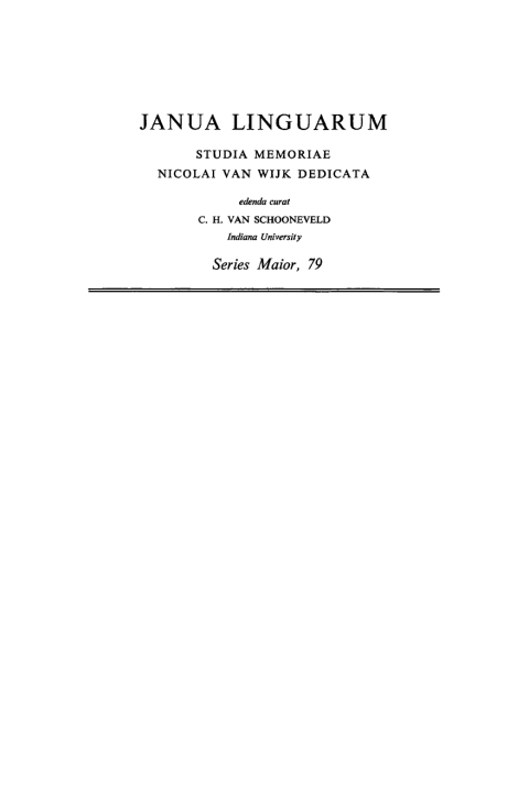 Cover image for book Linguistic Method