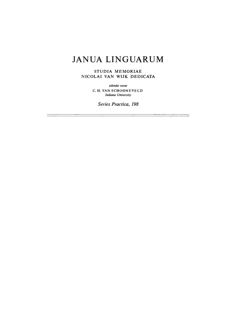 Cover image for book The Lexical Structure of Spanish