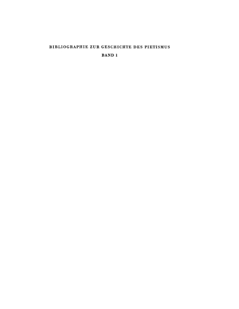 Cover image for book Die Werke der Württembergischen Pietisten des 17. und 18. Jahrhunderts