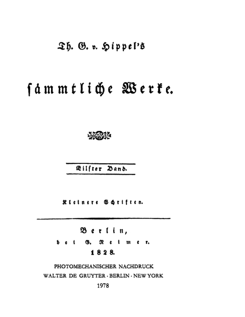 Kleinere Schriften 