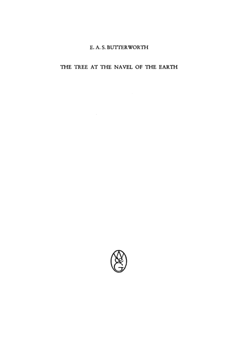 Cover image for book The Tree at the Navel of the Earth