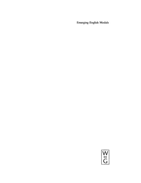 Cover image for book Emerging English Modals