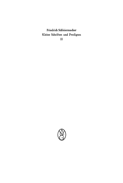 Cover image for book Schriften zur Kirchen- und Bekenntnisfrage