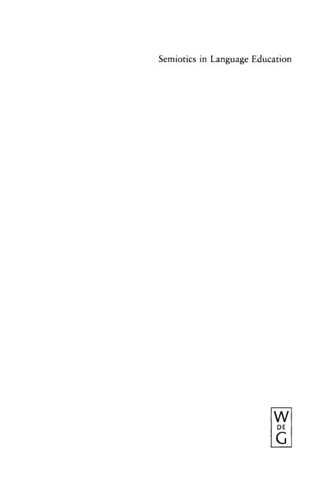 Semiotics in Language Education 