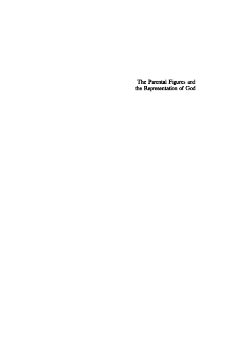 Cover image for book The Parental Figures and the Representation of God