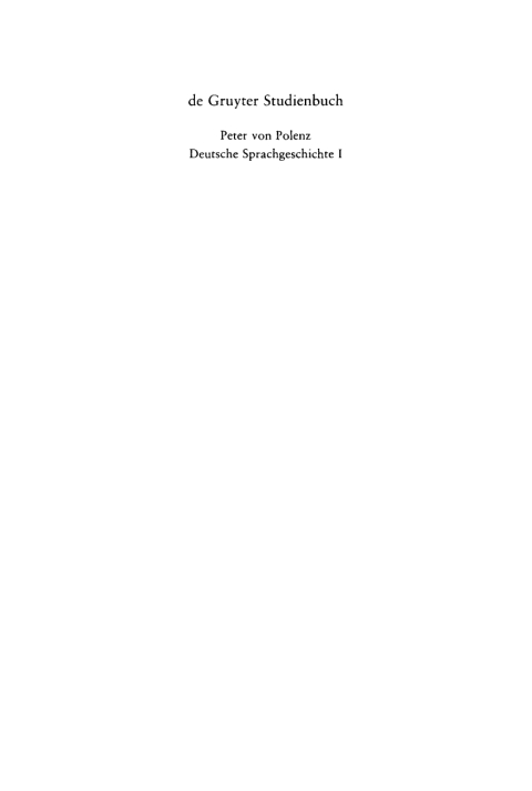 Cover image for book Deutsche Sprachgeschichte vom Spätmittelalter bis zur Gegenwart
