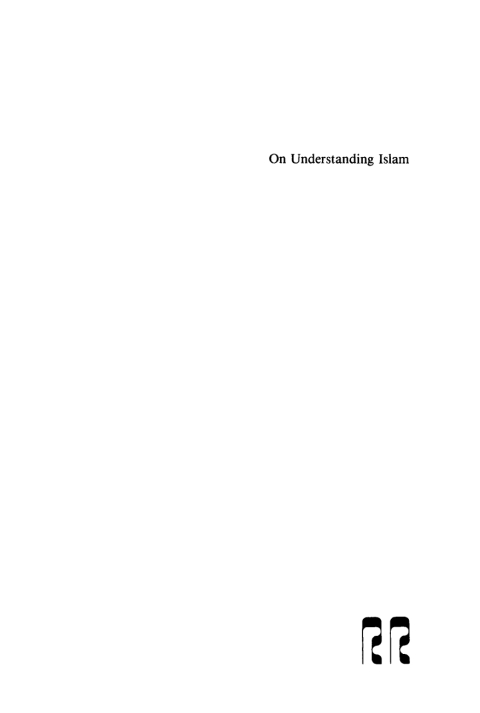 Cover image for book On Understanding Islam