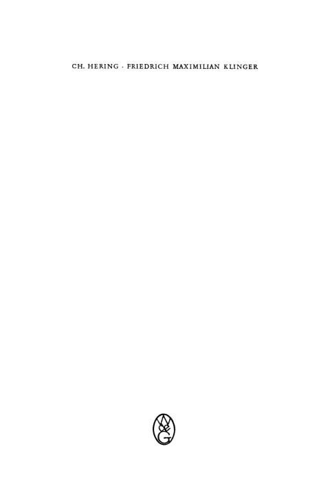 Friedrich Maximilian Klinger