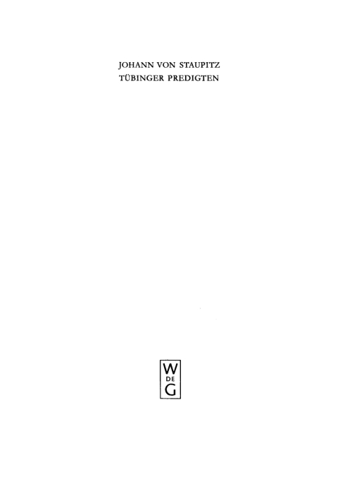 Cover image for book Lateinische Schriften I