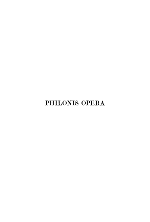 Cover image for book Quod omnis probus liber sit. De vita contemplativa. De aeternitate mundi. In Flaccum. Legatio ad Gaium