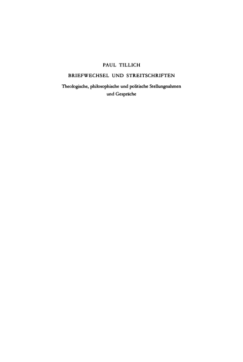 Cover image for book Briefwechsel und Streitschriften