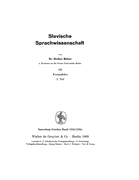 Cover image for book Formenlehre. Teil 2