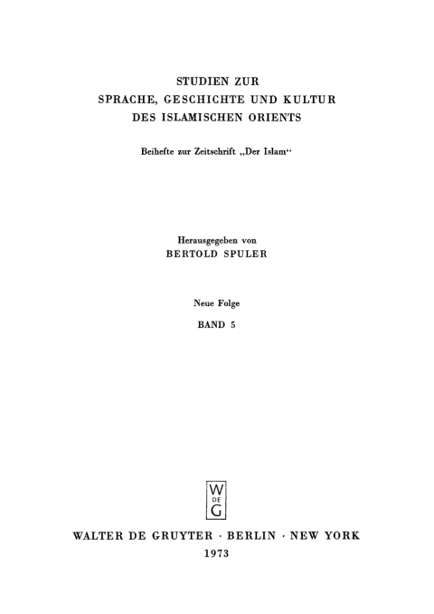 Cover image for book Untersuchungen zur osmanischen Verwaltungsgeschichte