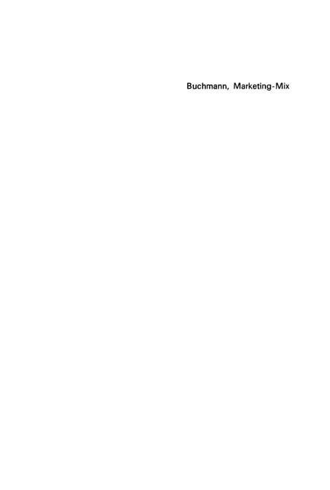 Cover image for book Quantitative Planung des Marketing-Mix auf der Grundlage verfügbarer Informationen