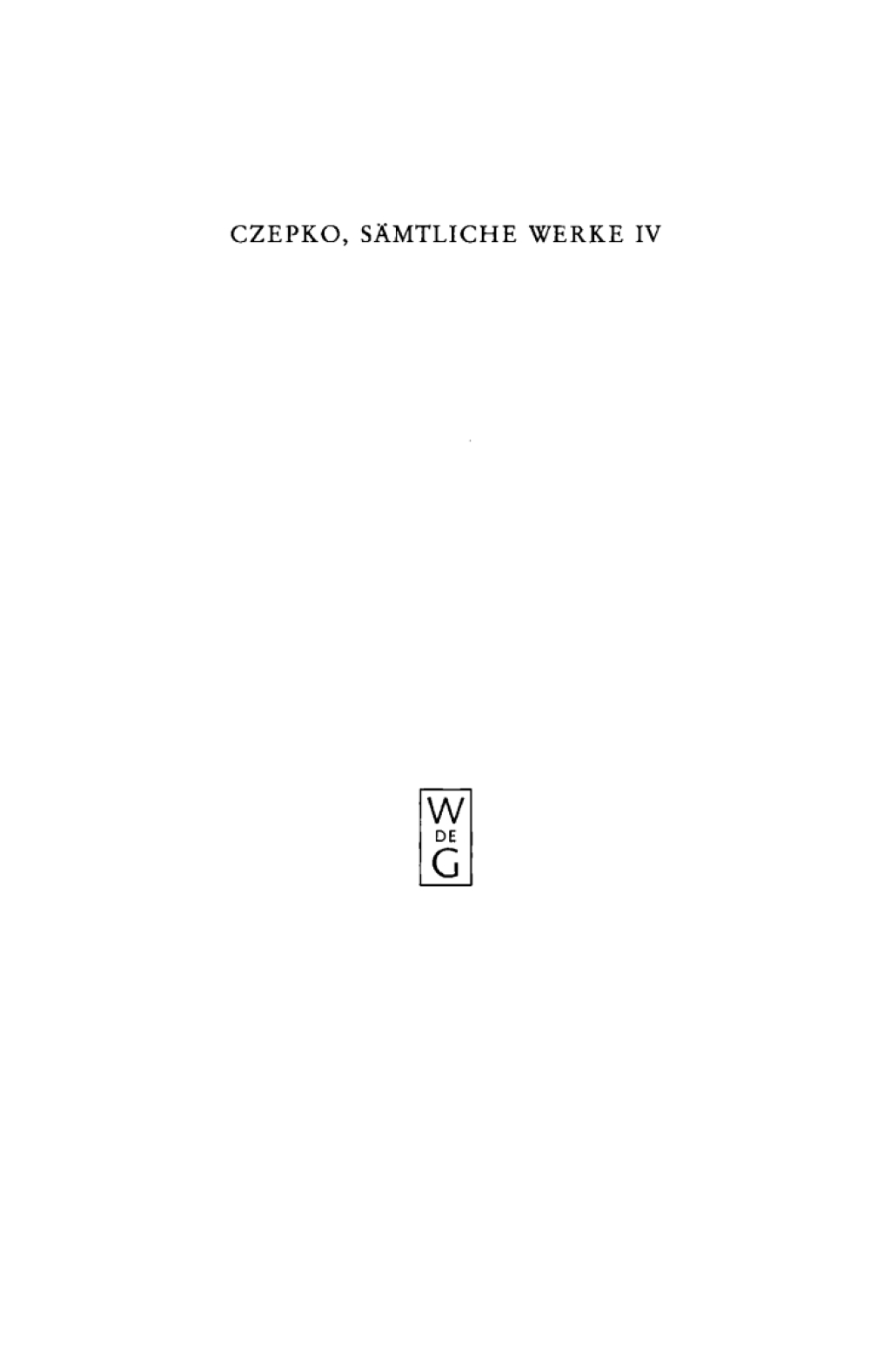 Page Fidelity Prosa-Schriften I; $377.40
