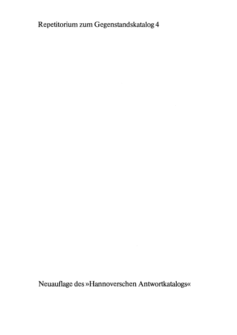 Cover image for book Antwortkatalog zum GK 4 [vier]