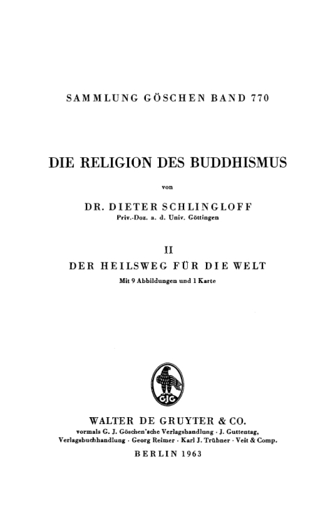 Cover image for book Der Heilsweg für die Welt