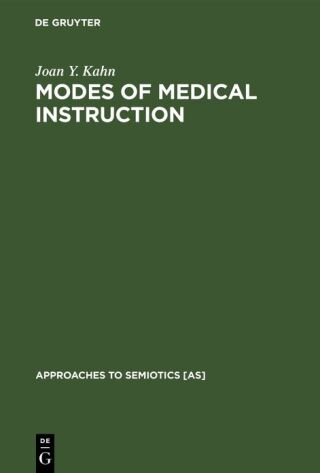 Modes of Medical Instruction