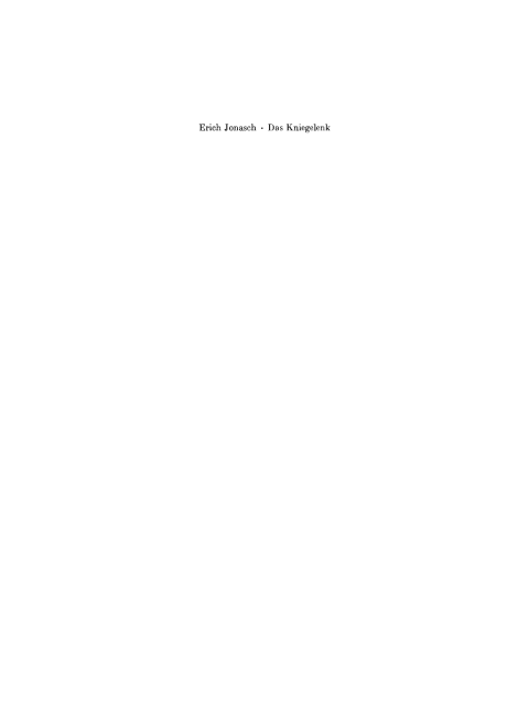 Cover image for book Das Kniegelenk
