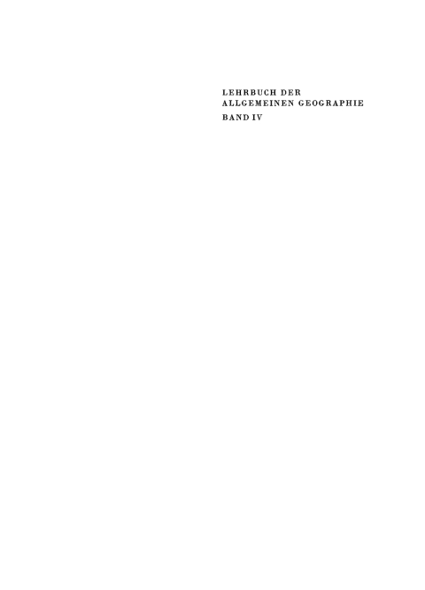 Cover image for book Allgemeine Vegetationsgeographie