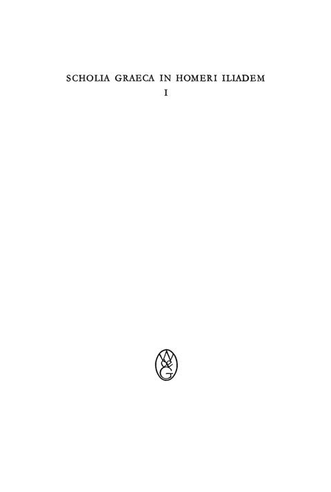 Cover image for book Praefationem et scholia ad libros A - D continens