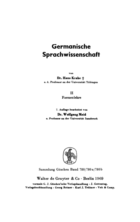 Cover image for book Formenlehre