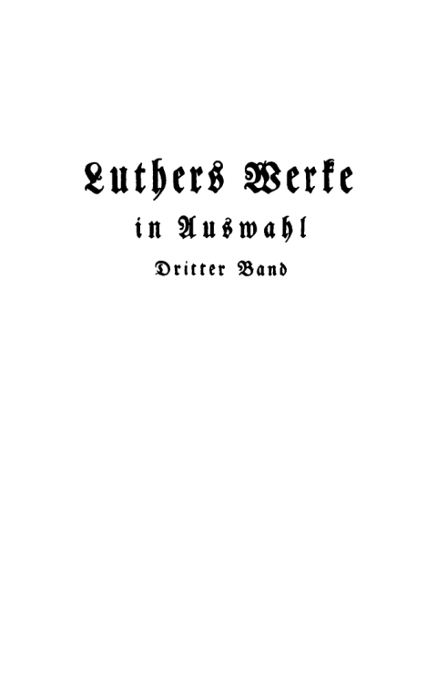 Cover image for book Schriften von 1524–1528