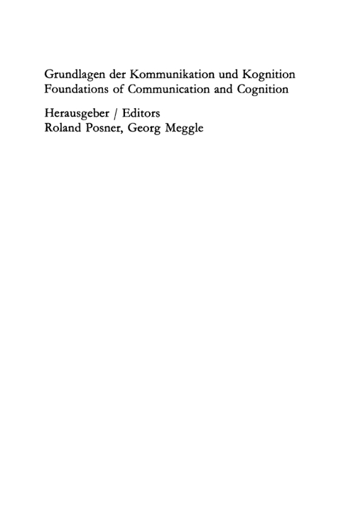 Cover image for book Grundlagen einer Theorie der Wahrheit
