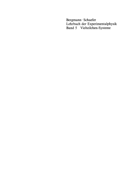 Cover image for book Vielteilchen-Systeme