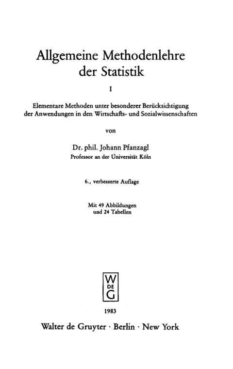 Cover image for book Elementare Methoden unter besonderer Berücksichtigung der Anwendungen in den Wirtschafts- und Sozialwissenschaften