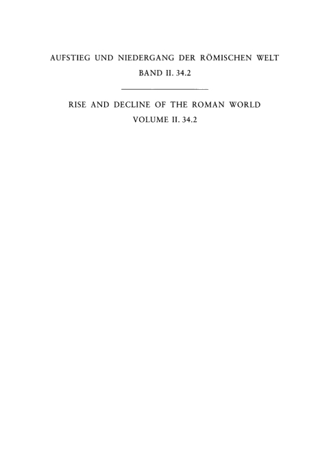 Cover image for book Sprache und Literatur (Einzelne Autoren seit der hadrianischen Zeit und Allgemeines zur Literatur des 2. und 3. Jahrhunderts [Forts.])
