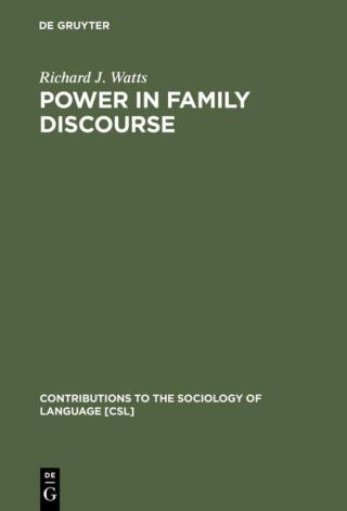 Power in Family Discourse