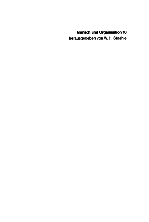 Organisationsklima 