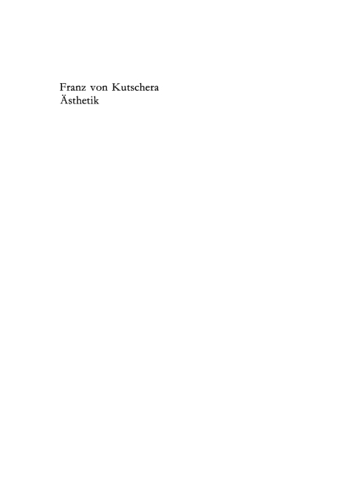 Cover image for book Ästhetik