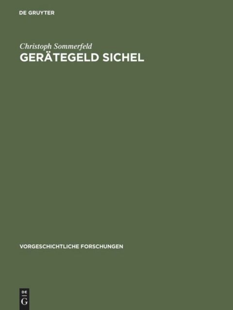 Cover image for book Gerätegeld Sichel