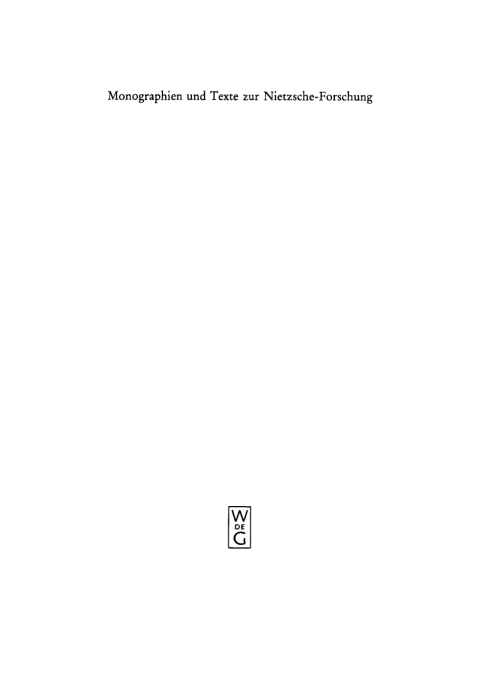 Cover image for book Grundzüge einer Philosophie des Glücks bei Nietzsche