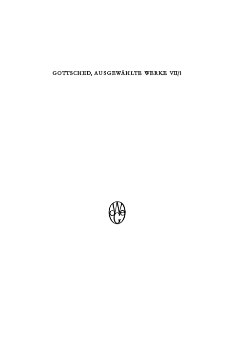 Cover image for book Ausführliche Redekunst. Erster Allgemeiner Theil