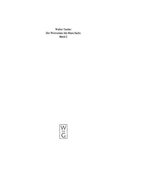 Cover image for book Wörterbuch