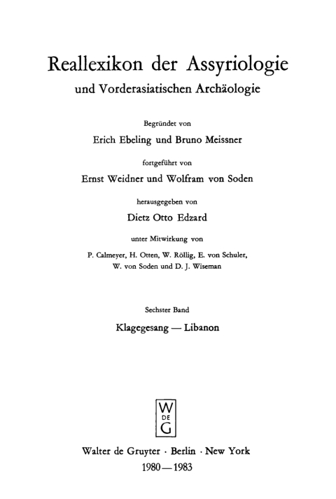 Cover image for book Klagegesang - Libanon
