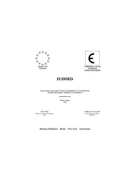 Cover image for book Eudised