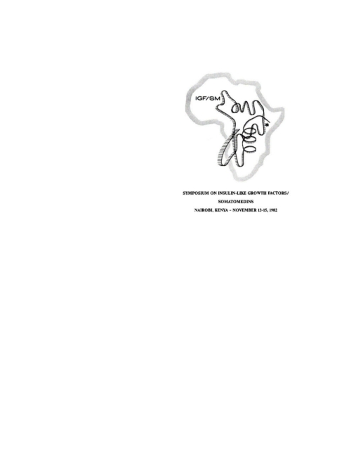 Cover image for book Insulin - Like Growth Factors. Somatomedins