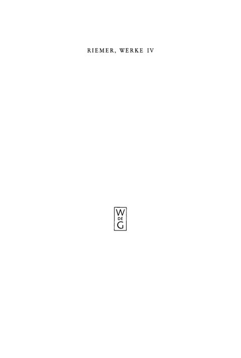 Cover image for book Vermischte Schriften
