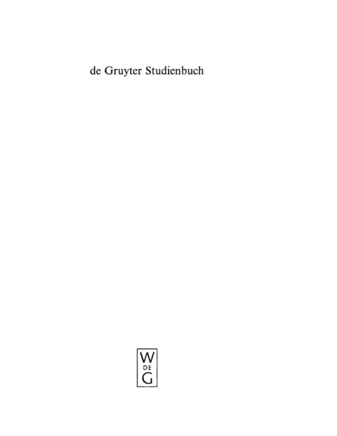 Cover image for book Grundfragen der allgemeinen Sprachwissenschaft