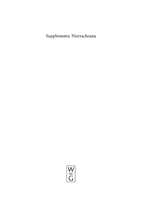 Cover image for book Zur Geschichte des Nietzsche-Archivs