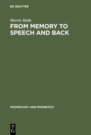 From Memory to Speech and Back