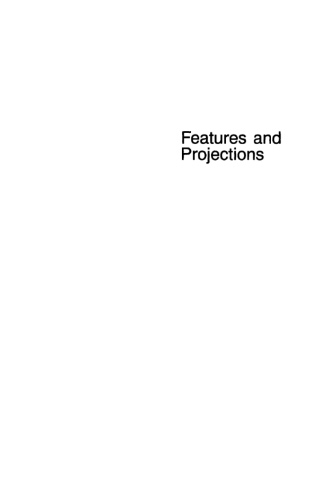 Cover image for book Features and Projections