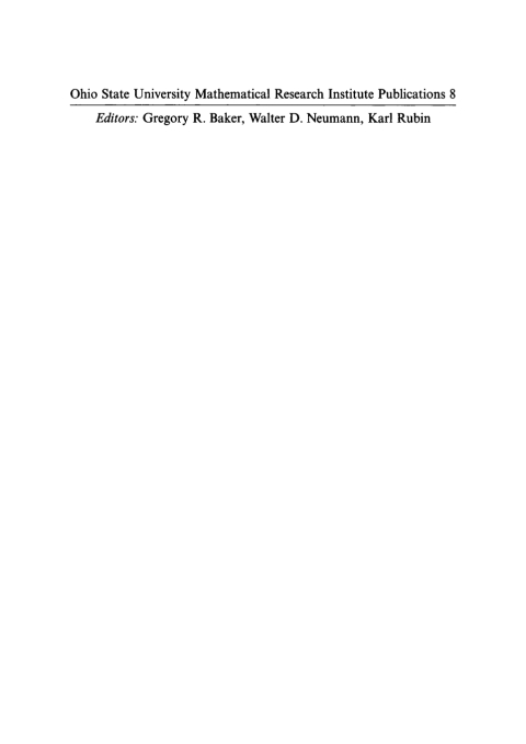 Cover image for book Groups and Computation III